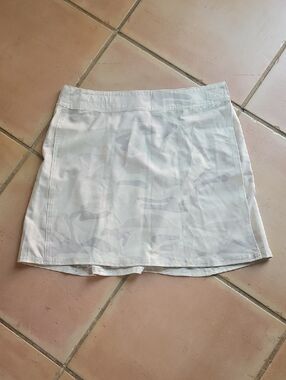 NWT Rip Skirt Hawaii Tan Camo Print Length 1
